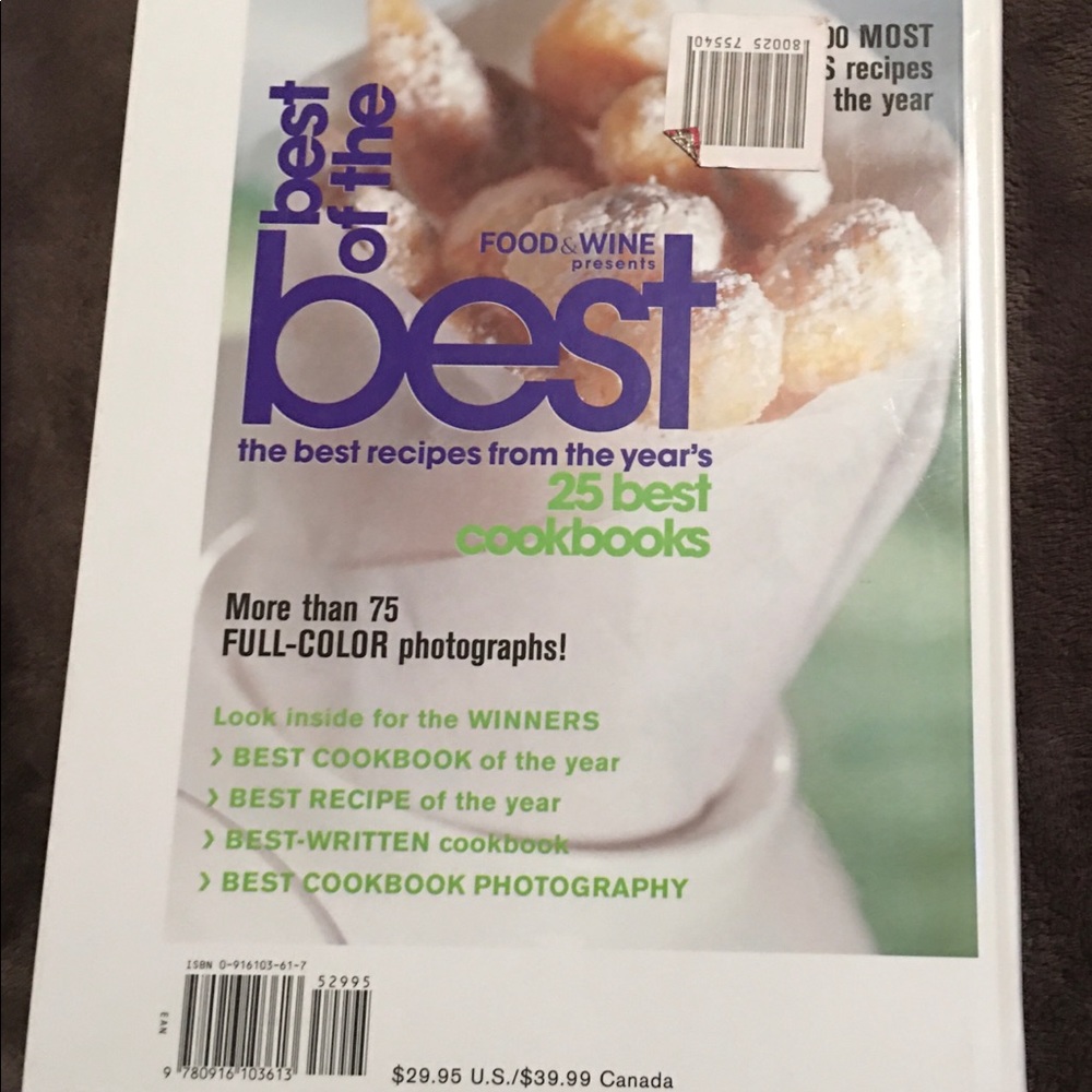 Food & Wine Cook Book - Picture 2 of 3